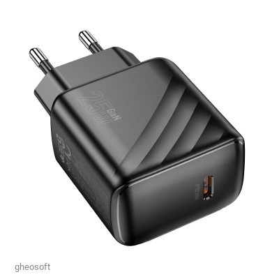 USB Charger 25W Hoco CS24A, PD