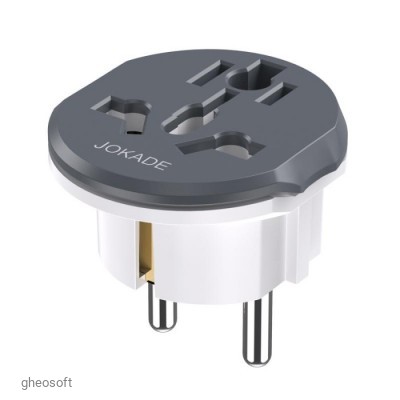 Adapter US/UK Plug to EU Plug, Jokade JB061/WN-18