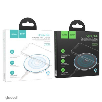 USB Charger Hoco CW6 Pro Easy 15W Wireless