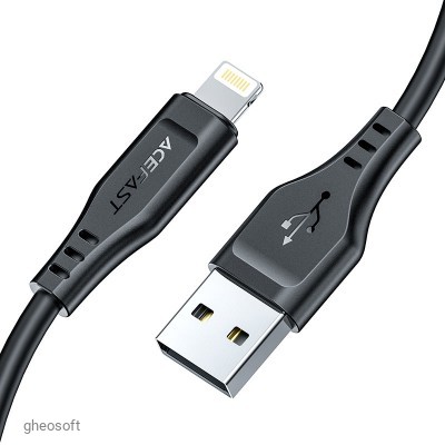 Lightning/USB2.0 - 1m Acefast C3-02, Apple MFI certification