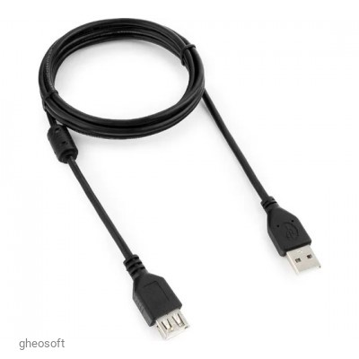 Кабель-удлинитель USB 2.0 Cablexpert 3 метра