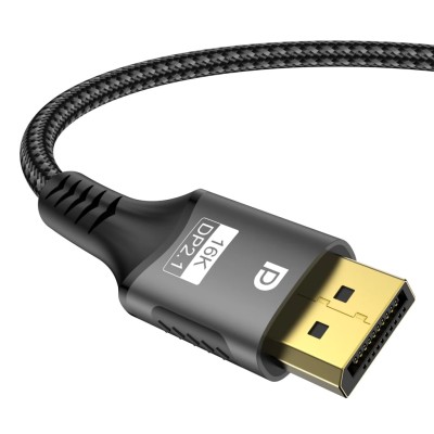 Cablu DisplayPort 2.1 OEM, 2 m, 16K (DP-2M-16K)