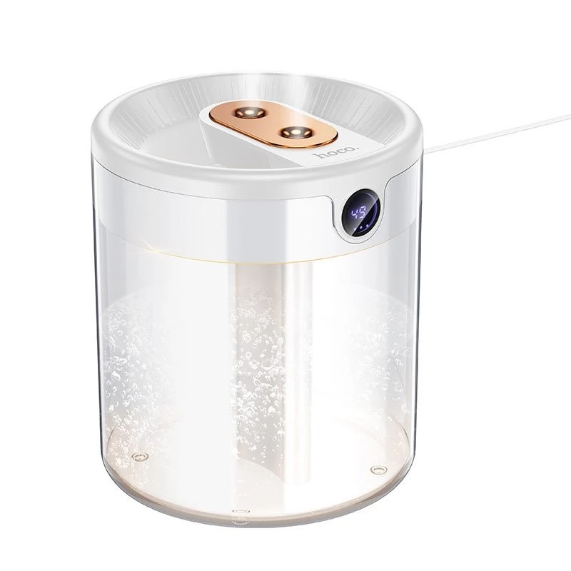 Humidifier Hoco HX31 Dual spray with digital display, white
