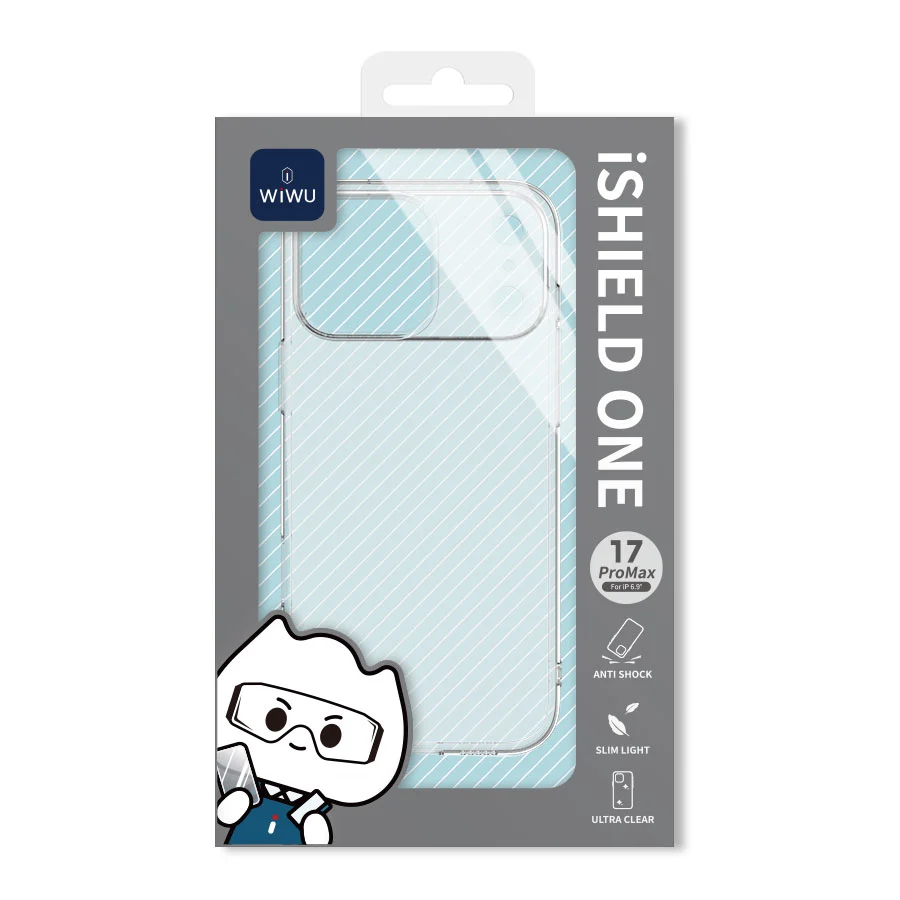 Husa iPhone 17 Pro Max, TPU Clear, WiWu ZCC-108