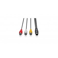 Кабель-переходник Jack 2.5mm (4-pin) на 3xRCA (13125)