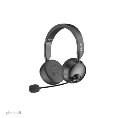 A4tech BH230, 55h, Foldable, AINC Mic, Leather Ear Pads, Black