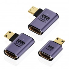 Адаптер microHDMI (M) на HDMI (F) 8K