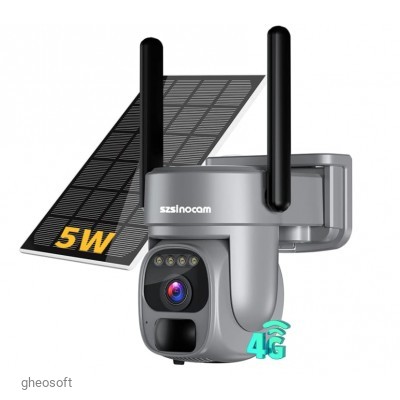 4G/LTE SZSINOCAM, Outdoor camera, PTZ, Dual lens