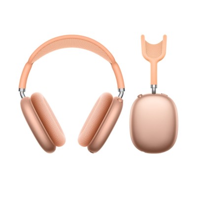 Casti Wireless Hoco W65 cu Anulare Activa a Zgomotului (ANC), Autonomie 45 ore, Portocaliu