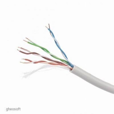 Cable UTP Cat.5E Cablexpert 4x2, CCA