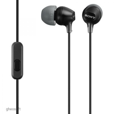 SONY MDR-EX15AP, Mic, 4pin jack Black