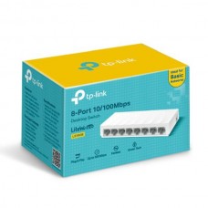 Неуправляемый коммутатор TP-LINK LS1008 (8 портов, 100 Мбит/с)