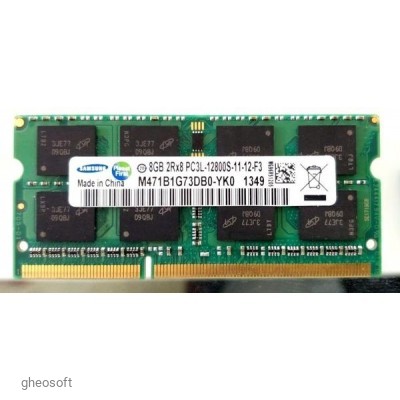SODIMM DDR3L 8GB 1600Mhz Samsung