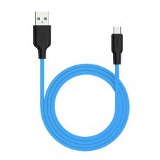 micro B/USB2.0 - 1m Hoco X21 Silicone