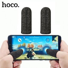 Hoco GM4 Phantom Superconducting fiber mobile game finger cots(silver Fiber)