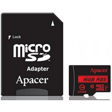 16GB microSD Class10 UHS-I + SD adapter Apacer