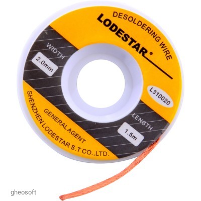 Desoldering braid 1mm