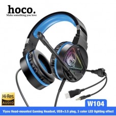 Hoco W104, 40mm, USB+3,5plug