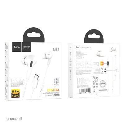 Наушники Hoco M83 Type-C White