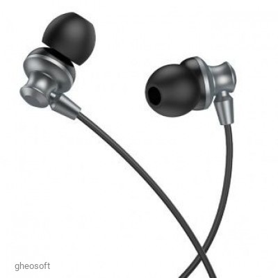 Проводные наушники Hoco M98 Delighted Metal (Silver)