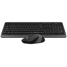 A4Tech FG1010S, Fn Keys, Splash Proof, Silent Mouse, 1xAA/1xAA, Grey