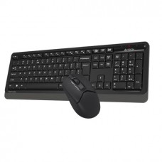 A4Tech FG1012S, Fn Keys, Splash Proof, Silent Mouse, 1xAA/1xAA, Black
