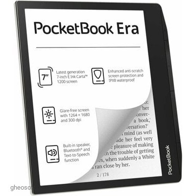 PocketBook 700 Era, Stardust Silver, 7"E-Ink Carta (1680x1264)