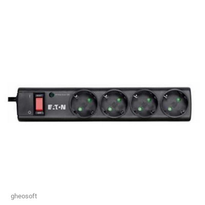 Eaton 4 Sockets, 1m, PS4D