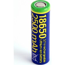Аккумулятор 18650 Energenie 2500mAh (Flat Top)