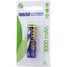 Аккумулятор 18650 Energenie 3000mAh (Flat Top)