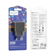 USB Charger 20W Hoco CS14A, PD20W + QC3.0