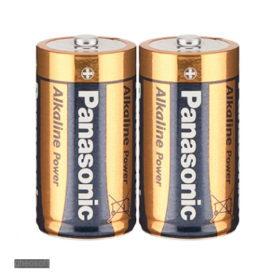 C Panasonic "ALKALINE Power" 1.5V - 1bc