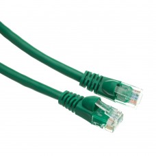 Патч-корд Cat.5e 1м, зеленый (PP12-1M/G)