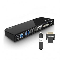 Docking Station Wavlink UG39DK4V USB3.0/TypeC Universal, Dual Display, HDMI/DVI/VGA