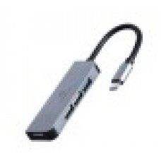 Type-C Hub Cablexpert, 3 x USB2.0; 1 x USB3.0