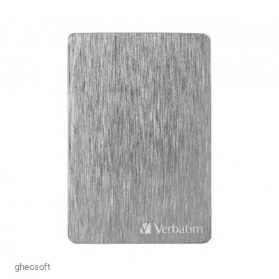 External 2.5" 2TB USB3.2 Verbatim Store 'n' Go ALU Slim, Space Grey