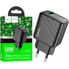 USB Charger 18W Hoco CS21A, QC3.0