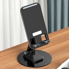Desk holder Aluminum, 360 Degree Rotating, 200g, black