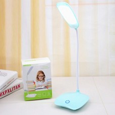 Desk lamp Love eye soft light, rechargable, Blue