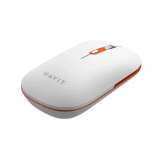 Havit MS60WB, 800-1600dpi, 4 buttons, Ambidextrous, 500mAh, 2.4Ghz/BT, White