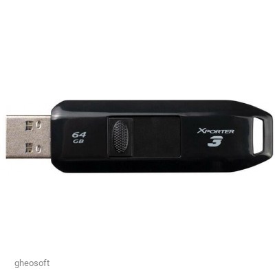 64GB USB3.2 Patriot Xporter 3 Black