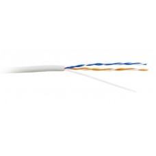 APC Electronic UTP Cat.3E, CCA, 24awg 2X2X1/0.50, solid gray - 1m