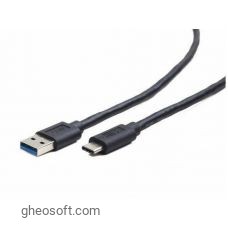 USB3.0 AM - micro Type C 1m Cablexpert CCP-USB3-AMCM-1M