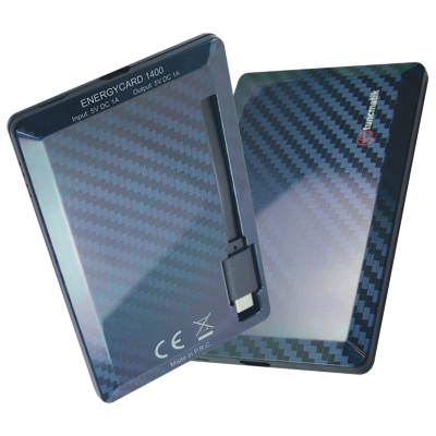 Baterie externă Tuncmatik Energycard 1400mAh Micro-USB