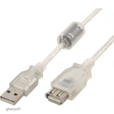 Кабель USB 2.0 AM - BM Cablexpert 0.75 м (CCF-USB2-AMBM-TR-0.7)