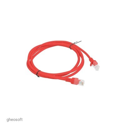 Патч-корд Cat.5e, 1.5 м, красный (PP12-1.5M/R)