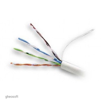 Cable UTP Cat.5E Gembird 4x2/0.48, Cooper