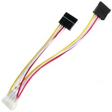 SATA Power cable 15cm x2 Gembird CC-SATA-PSY