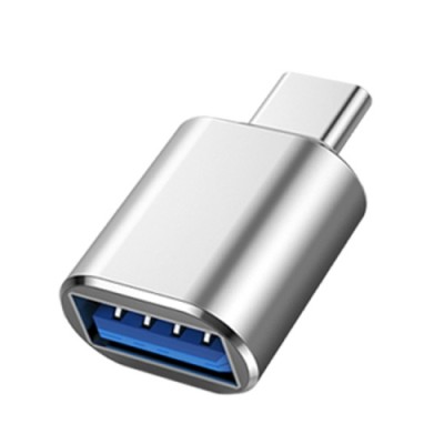 OTG Type C - USB 3.0 AF Metal Silver