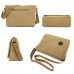 Shoulder bag LIJIEBAO Canvas. Coffee